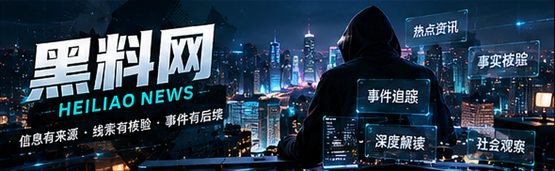 抽象资讯编辑空间与青色信息流（概念配图）